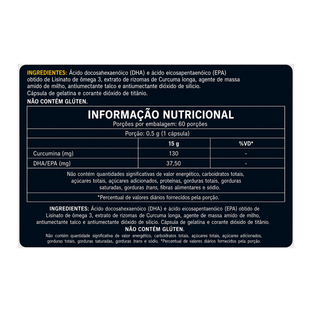 CÚRCUMA 60 CAPSULAS
