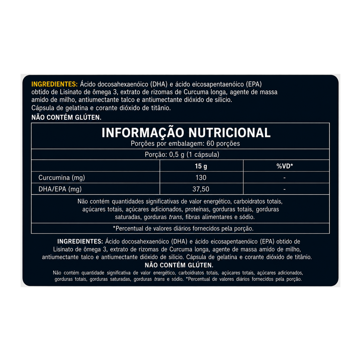CÚRCUMA 60 CAPSULAS