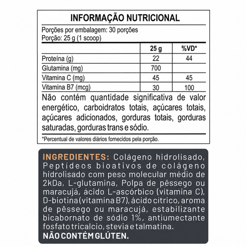 COLLAGEN + GLUTAMINA POUCH MARACUJÁ