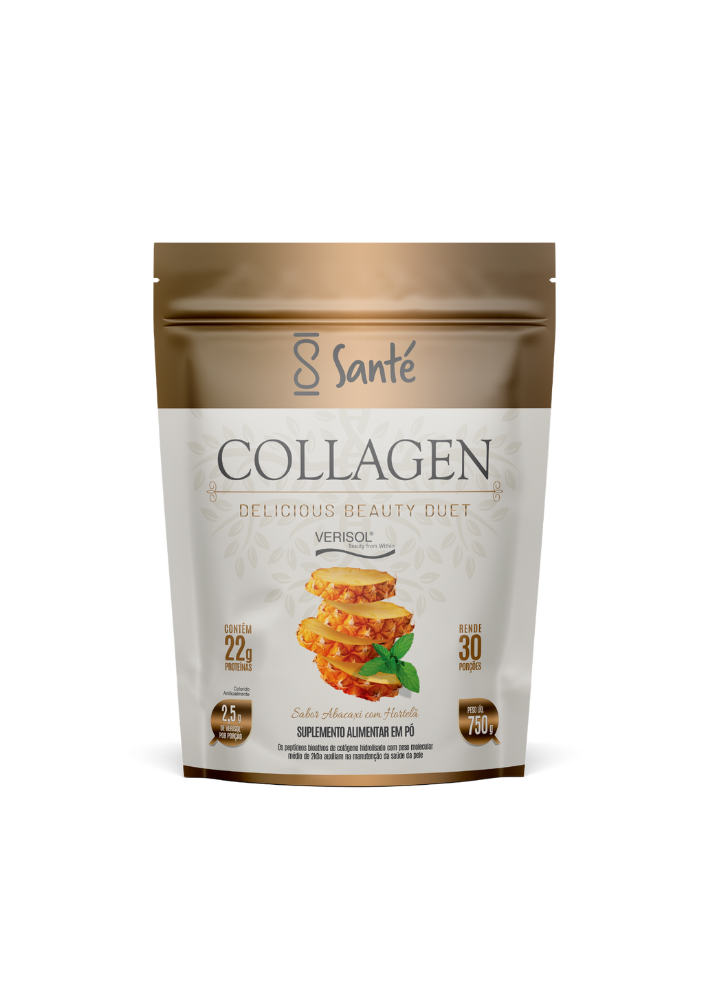 COLLAGEN POUCH ABACAXI COM HORTELÃ