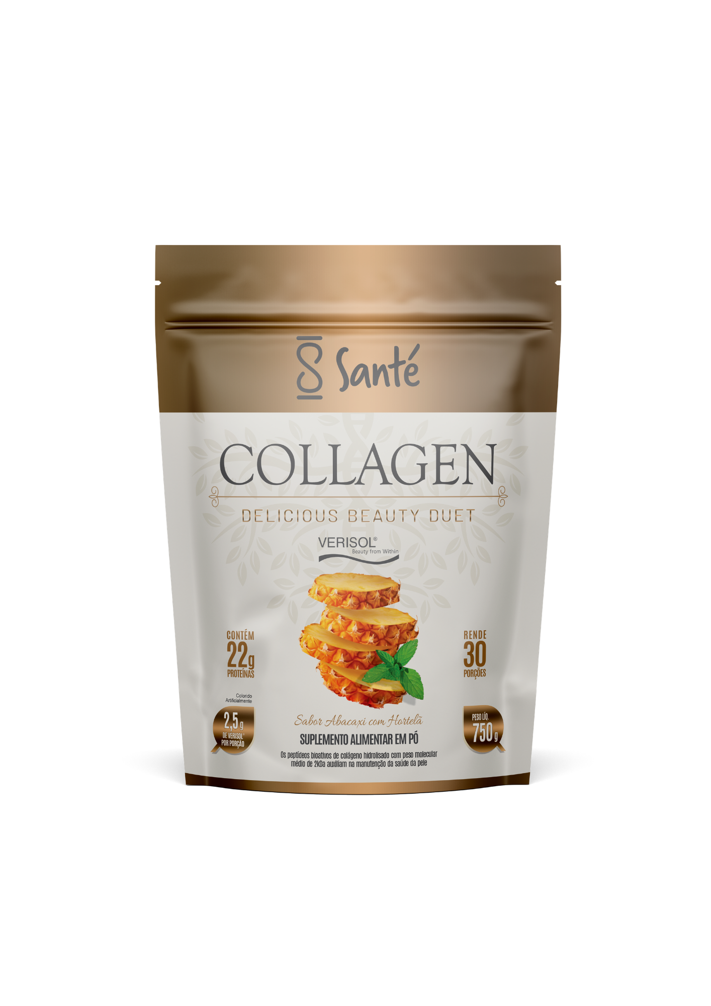 COLLAGEN POUCH ABACAXI COM HORTELÃ