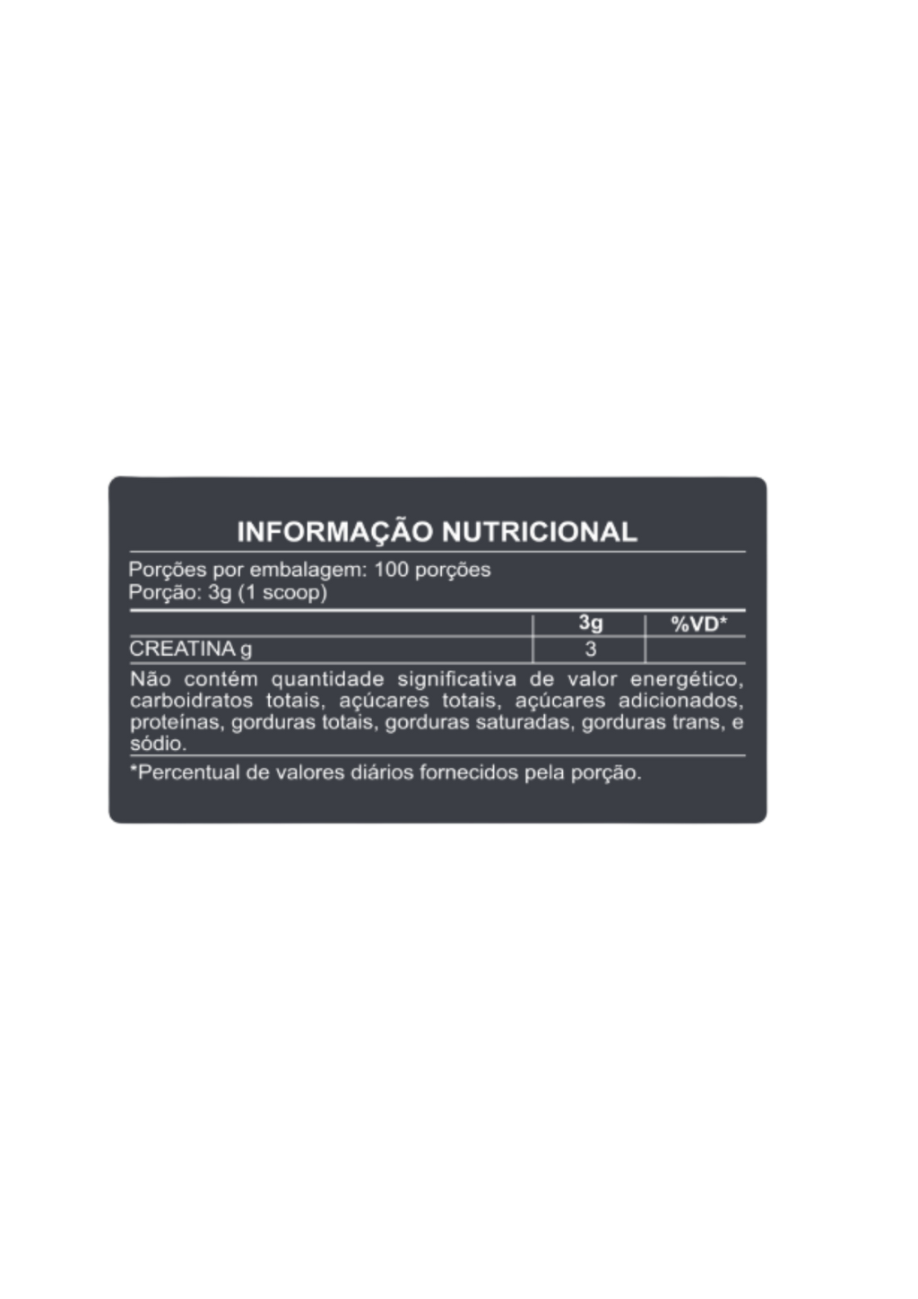 Creatina Monohidratada