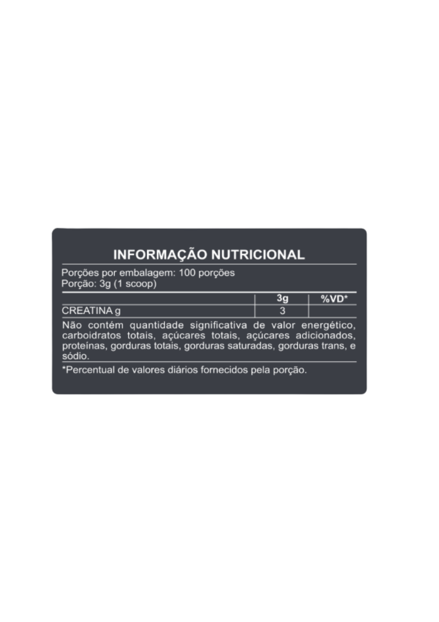 Creatina Monohidratada