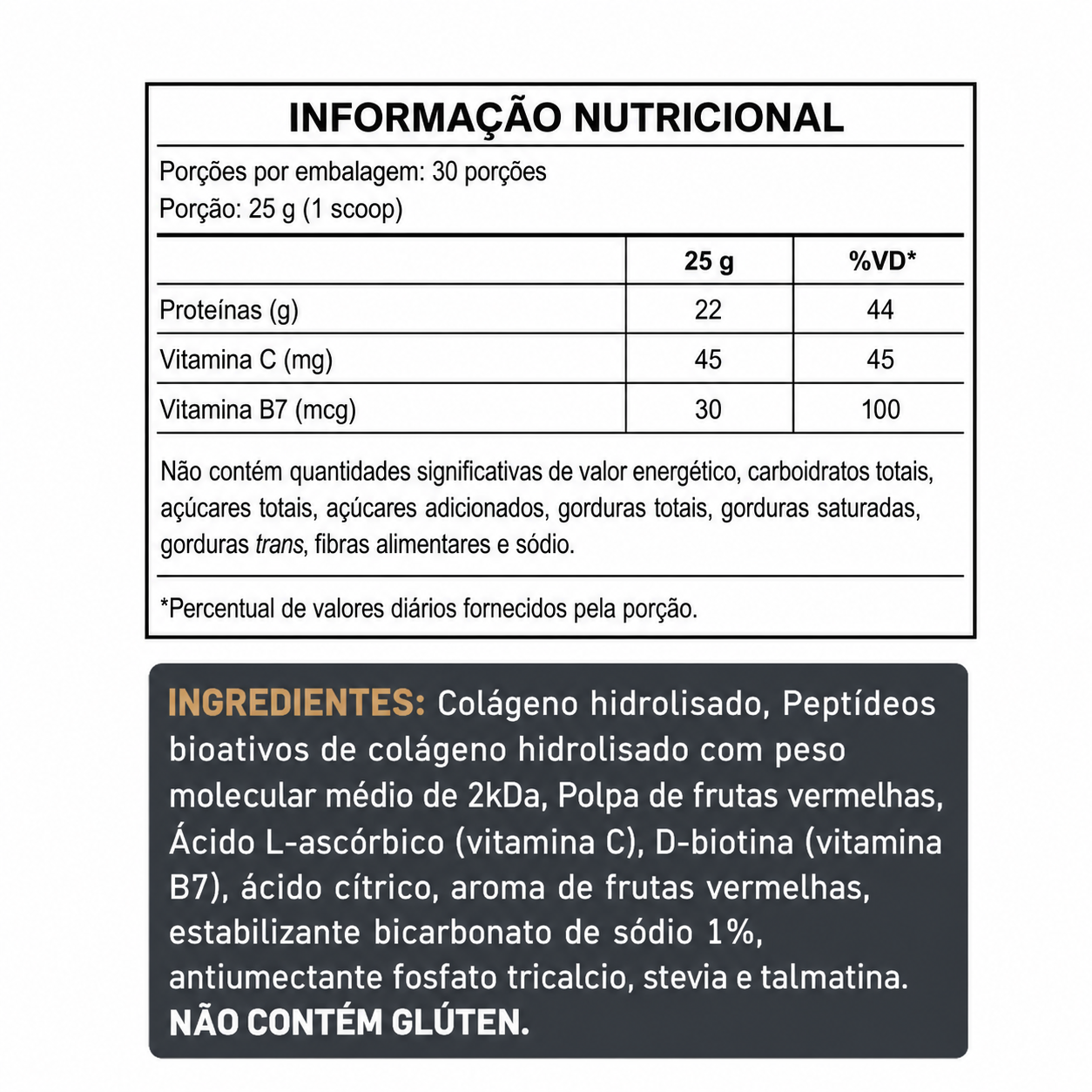 COLAGENO POUCH FRUTAS VERMELHAS
