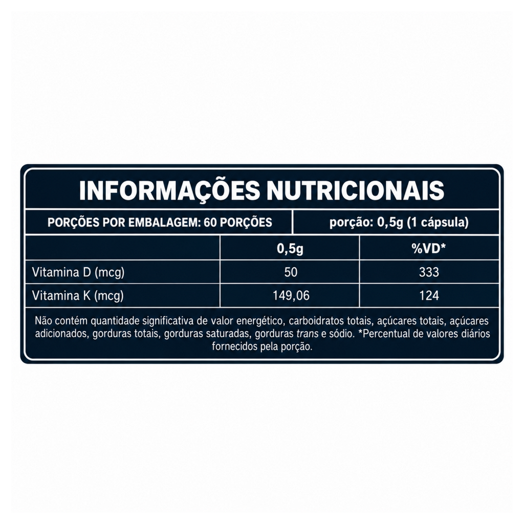 VITAMINA D3+K2